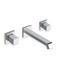 Façade mélangeur 3 trous Quadri - Ondyna