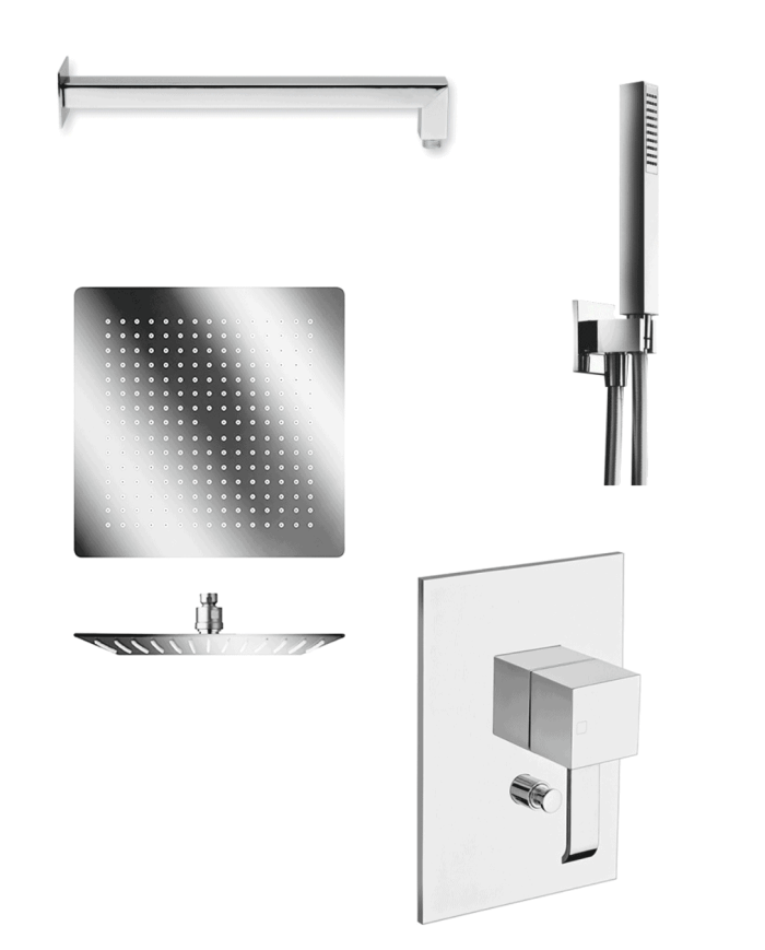 Composition douche Quadri - Ondyna