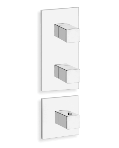 Façade douche thermostatique BATI Quadri - Ondyna