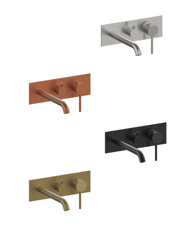 Kit mitigeur baignoire inverseur 2/3 voies Pepe XL - Frattini