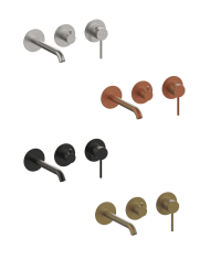 Mitigeur baignoire rond 2/3 voies Pepe XL - Frattini