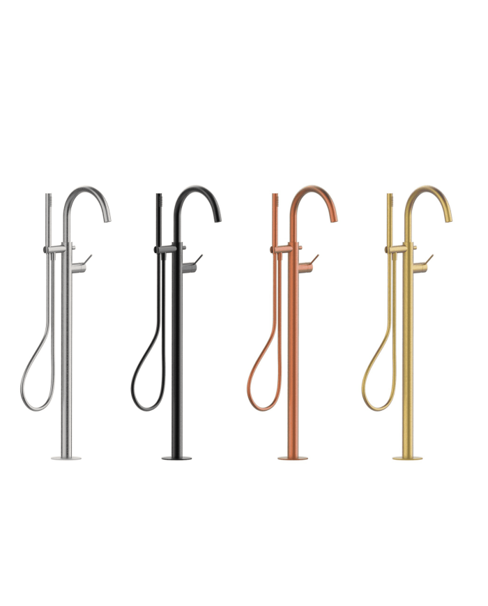 Mitigeur bain au sol + douchette Pepe XL - Frattini