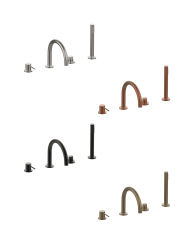 copy of Kit mitigeur baignoire avec inverseur 2/3 voies Borgia - Frattini