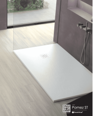 Receveur de douche Pomez effet ardoise – Doccia Group