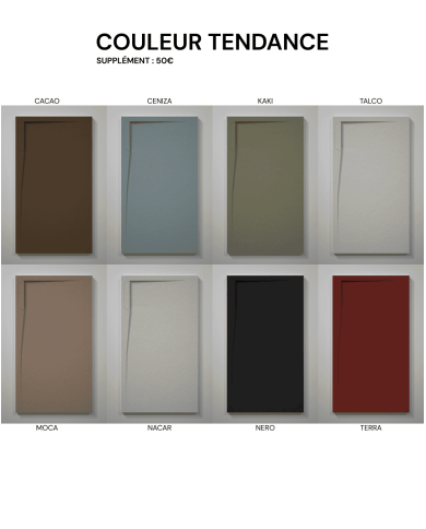 Receveur de douche Albero effet pierre – Doccia Group