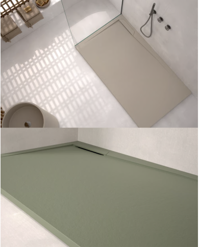 Receveur de douche Albero effet pierre – Doccia Group