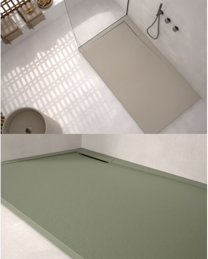 Receveur de douche Albero effet pierre – Doccia Group