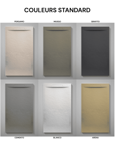 Receveur douche Teide effet pierre – Doccia Group