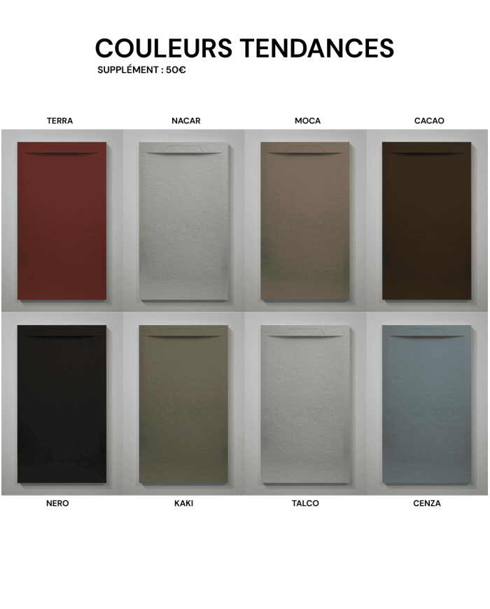 Receveur douche Teide effet pierre – Doccia Group