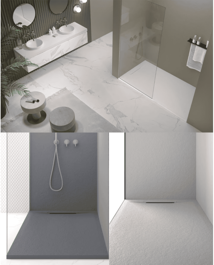 Receveur douche Teide effet pierre – Doccia Group