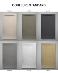 Receveur douche CALIZA effet pierre – Doccia Group