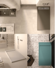 Receveur douche CANTO effet pierre – Doccia Group