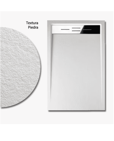 Receveur douche CANTO effet pierre – Doccia Group