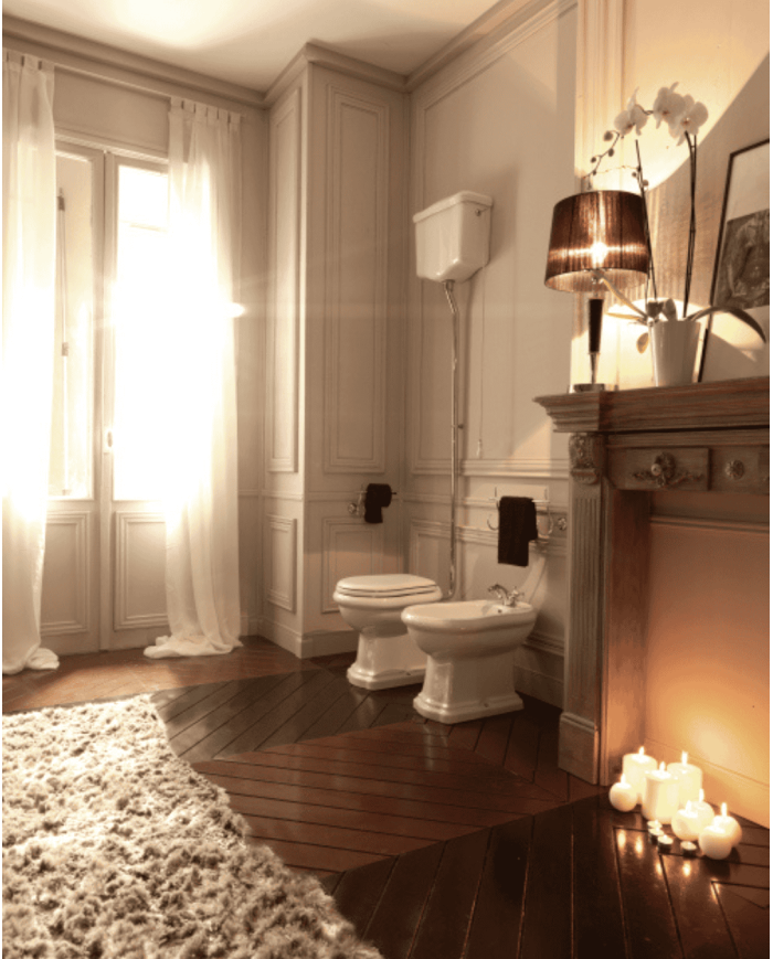 WC réservoir haut Chambord - Ondyna