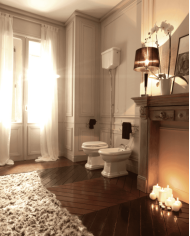 WC réservoir haut Chambord - Ondyna