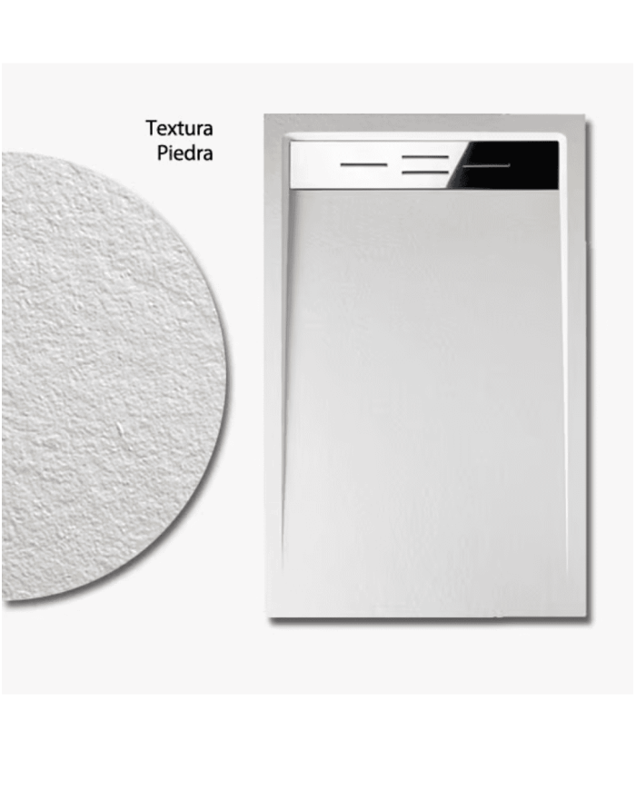 Receveur douche Stromboli effet pierre – Doccia Group