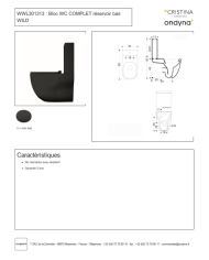 WC Wild monobloc - Ondyna