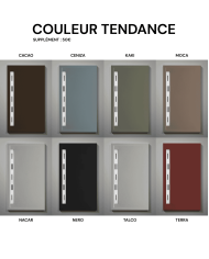 Receveur douche Vulcano Lateral effet pierre – Doccia Group