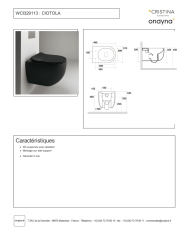 WC Mini suspendu Ciotola - Ondyna