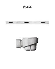 Receveur douche Canto Lateral effet pierre – Doccia Group