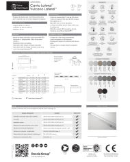 Receveur douche Canto Lateral effet pierre – Doccia Group
