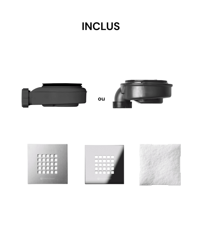 Receveur douche PIEDRA - Doccia Group