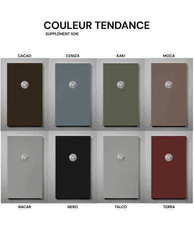 Receveur douche Granit effet pierre - Doccia Group