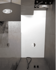 Receveur douche Vesubio effet pierre - Doccia Group