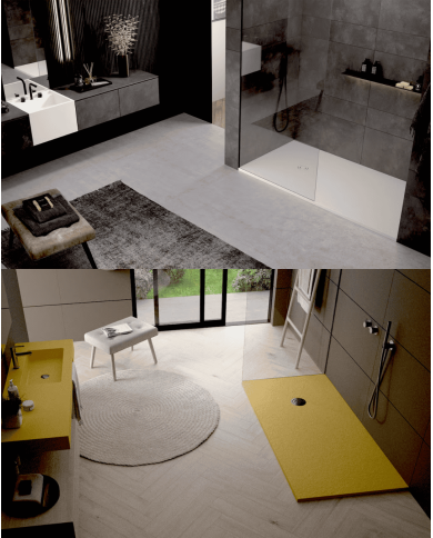 receveur douche pietra doccia | Doccia Group résine minérale