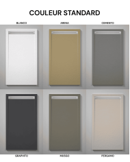 Receveur douche CUARZO effet ardoise - Doccia Group