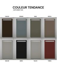 Receveur douche CUARZO effet ardoise - Doccia Group