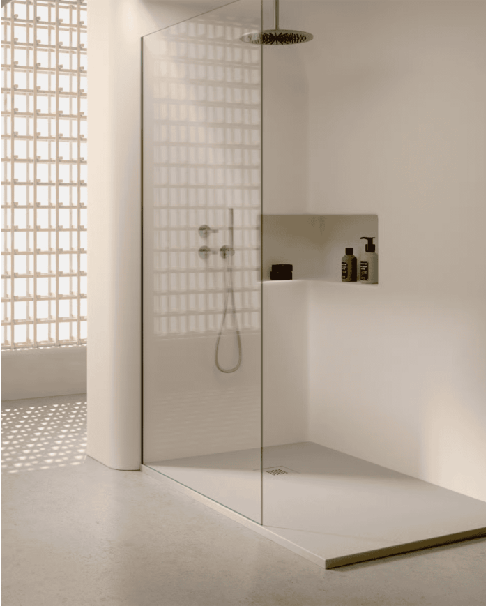 Receveur douche BASALTO effet ardoise - Doccia Group