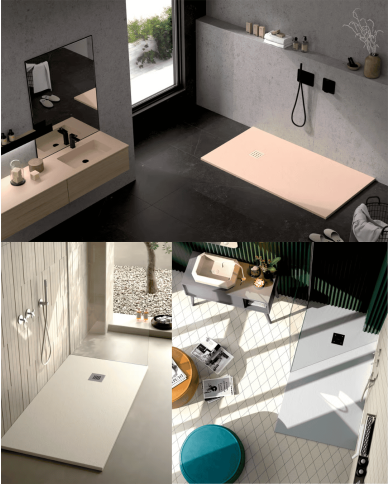 receveur douche pietra doccia | Doccia Group résine minérale