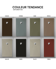 Receveur douche LIPARI effet ardoise - Doccia Group