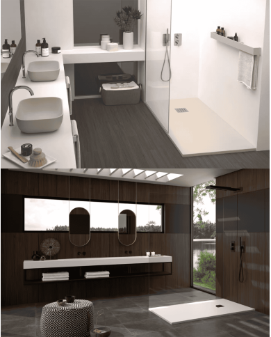 receveur douche liso doccia | Doccia Group résine minérale