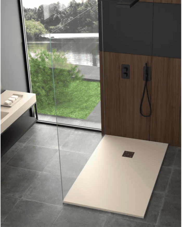 receveur douche liso doccia | Doccia Group résine minérale