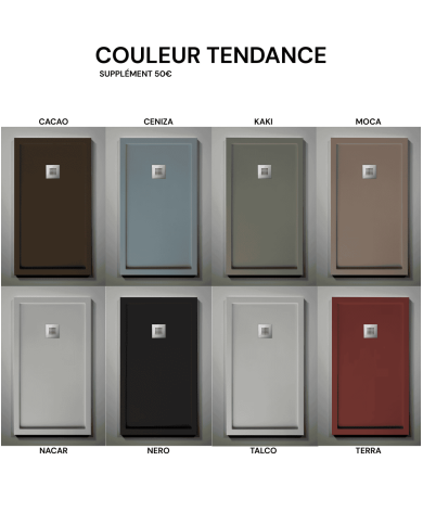 Receveur douche COLIMA ENMARCADO - Doccia group