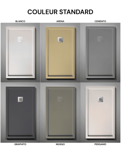 Receveur douche COLIMA ENMARCADO - Doccia group