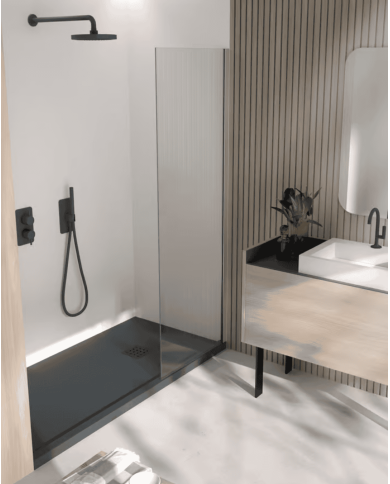 Receveur douche FUEGO ENMARCADO FRONTAL - Doccia group
