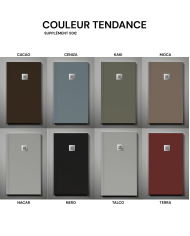 Receveur douche FUEGO ENMARCADO FRONTAL - Doccia group