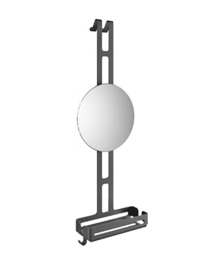 Etagère douche avec tablette et miroir - Ondyna