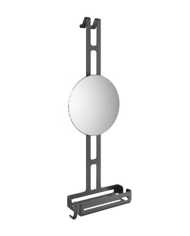 Etagère douche avec tablette et miroir - Ondyna