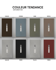 Receveur douche SANTORIN effet ardoise - Doccia group