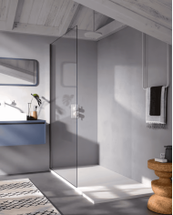 Receveur douche SEDA effet lisse - Doccia group