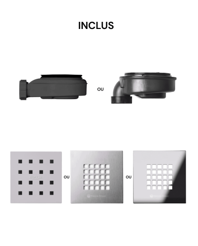 receveur douche pizarra | Doccia Group résine minérale