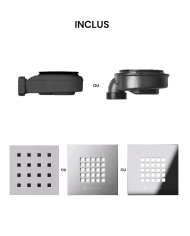 receveur douche pizarra | Doccia Group résine minérale