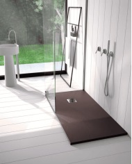 receveur douche pizarra | Doccia Group résine minérale