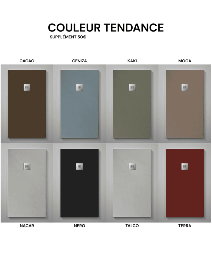 Receveur douche POROS - Doccia group