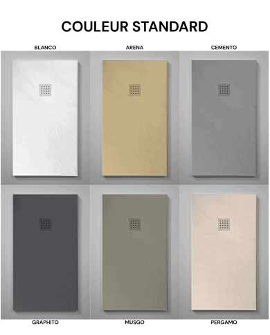 Receveur douche POROS - Doccia group