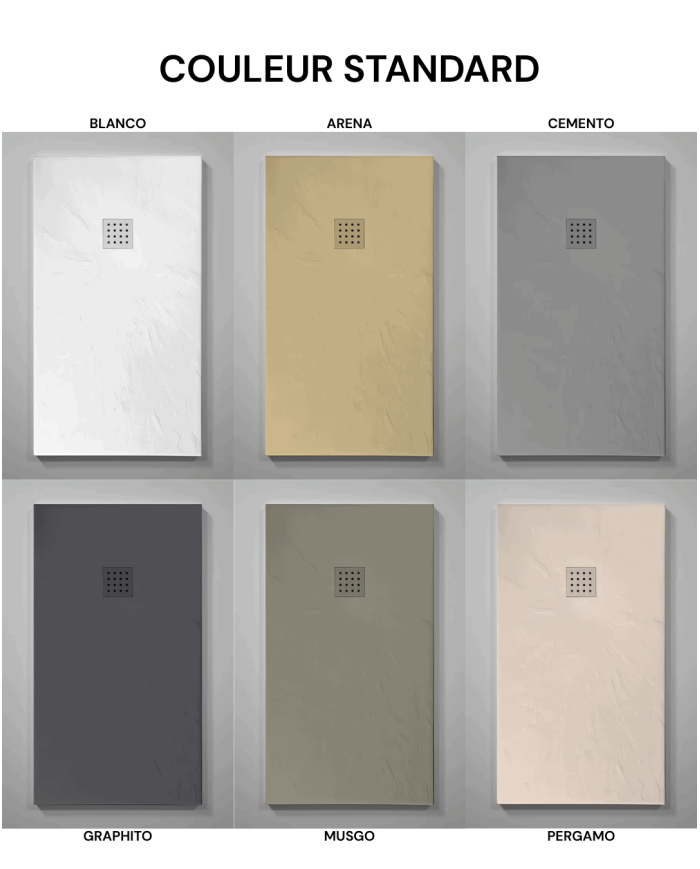 Receveur douche POROS - Doccia group